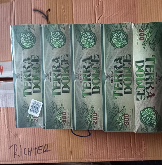 Gilzy papierosowe z filtrem