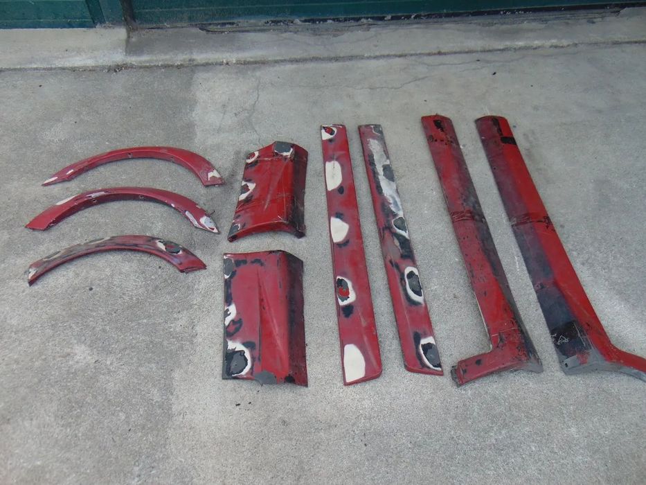 Citroen AX body kit embaladeiras