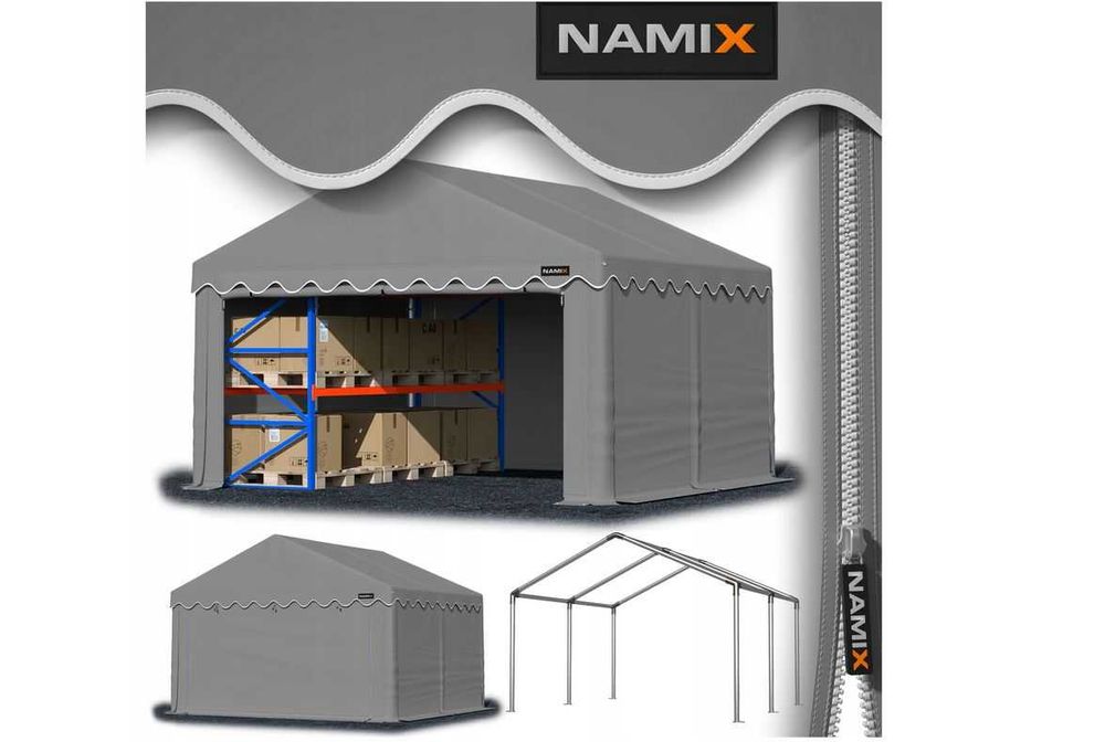 *** PROMOCJA *** Namiot BASIC 5x5 hala magazynowy handlowy PE 240g/m2