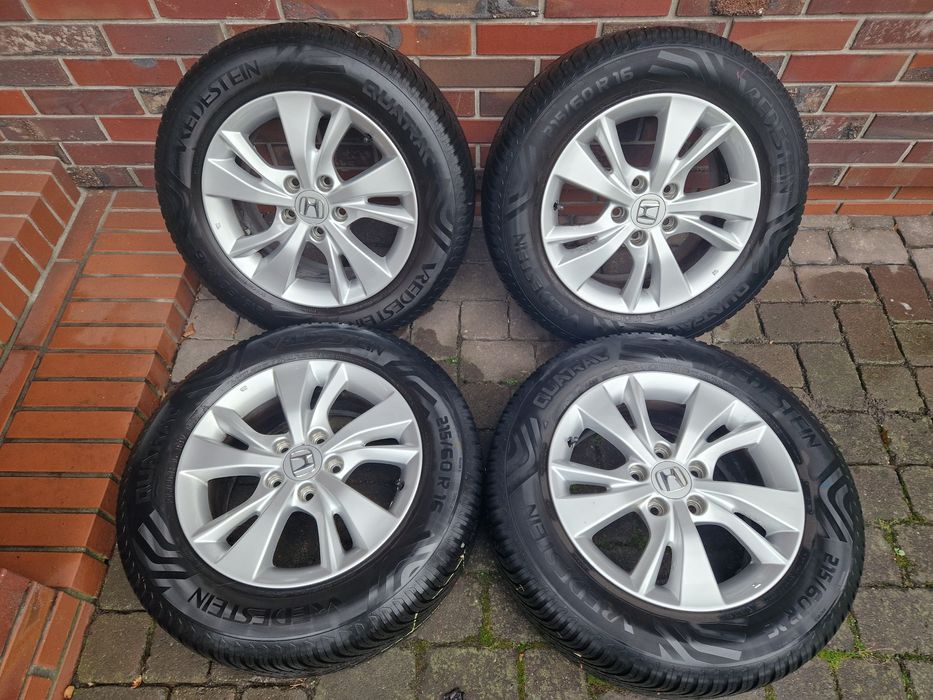 Honda – komplet 4 kół (ZIMA), felgi aluminiowe + opony Vredestein Quat