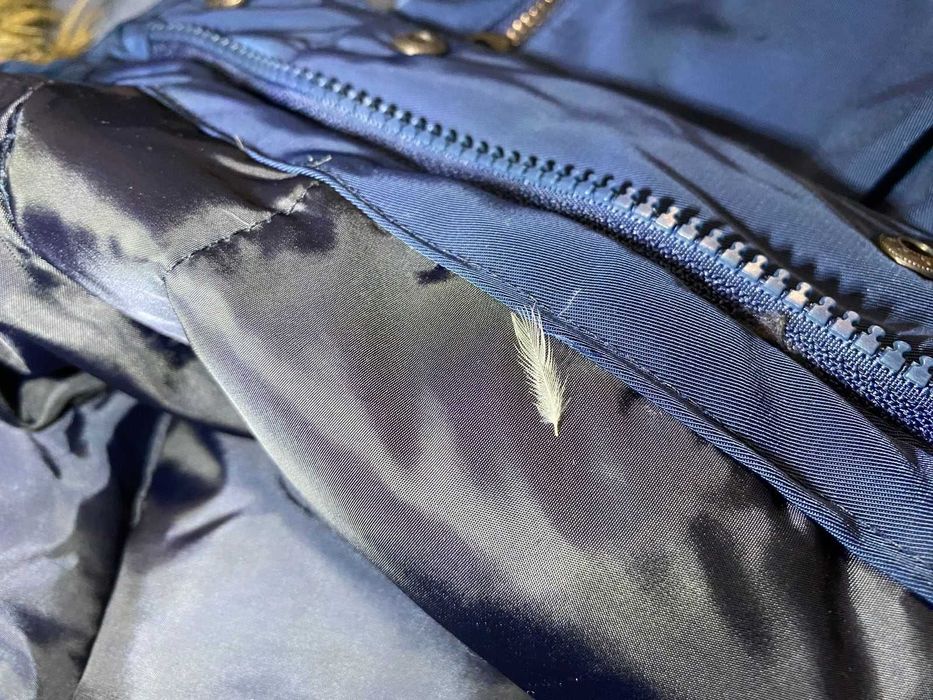 Куртка зимняя для девочки, пуховик, перо Zara kids 122-128 см, 6-7 лет