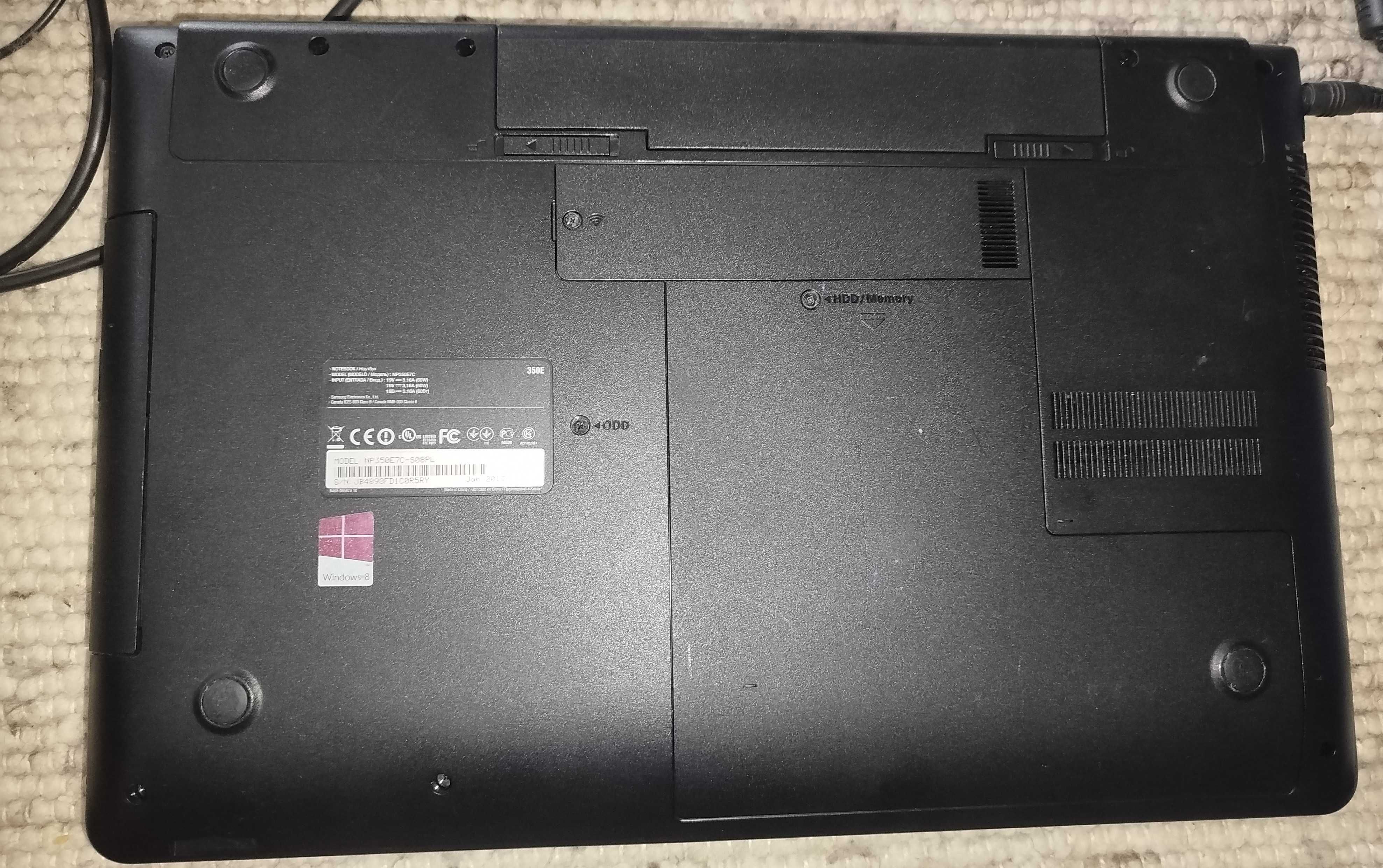 Laptop Samsung NP350E7C