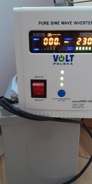 Комплект безперечно живлення Volt 800 Е + гелевий 100Ah