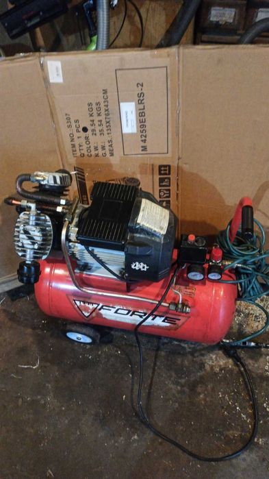 Компресор Forte VFL-50 , двоциліндровий