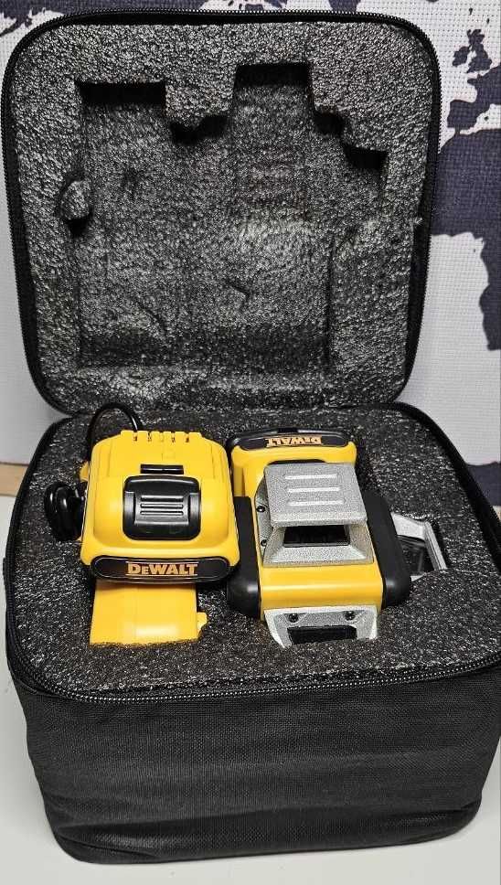 DeWALT nivel Laser 12 Linhas verde com tripé.