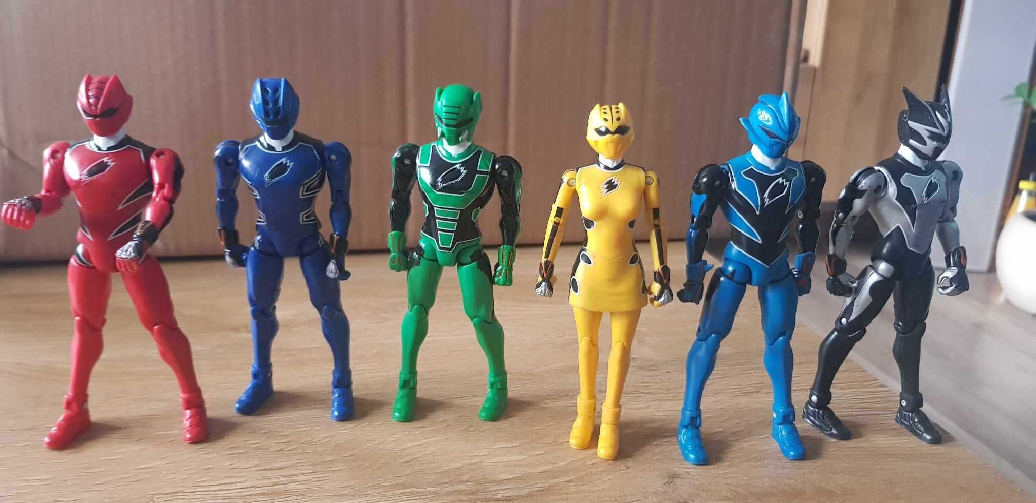 Power Rangers Jungle Fury figurki
