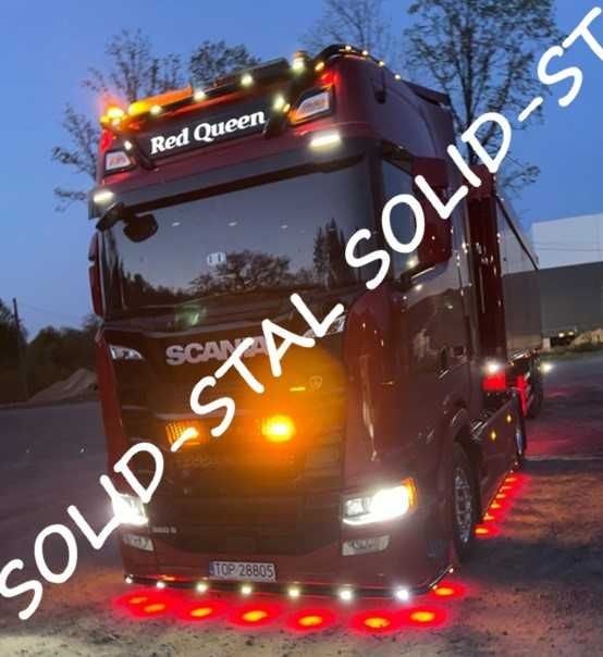Orurowanie GÓRNE / DŁUGIE / ROGI Scania R / S Malowane Proszkowo!