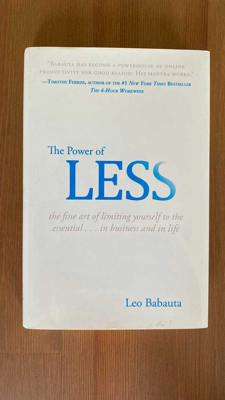 Sprzedam książkę - The Power of Less (Leo Babauta).
