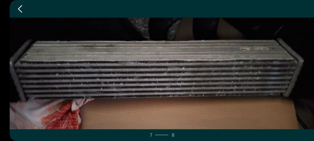 Радиатор Интерклуллера BMW Mini 17517617597