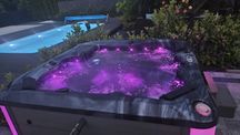 Wanna Spa jacuzzi ogrodowe Tebas z hydromasażem