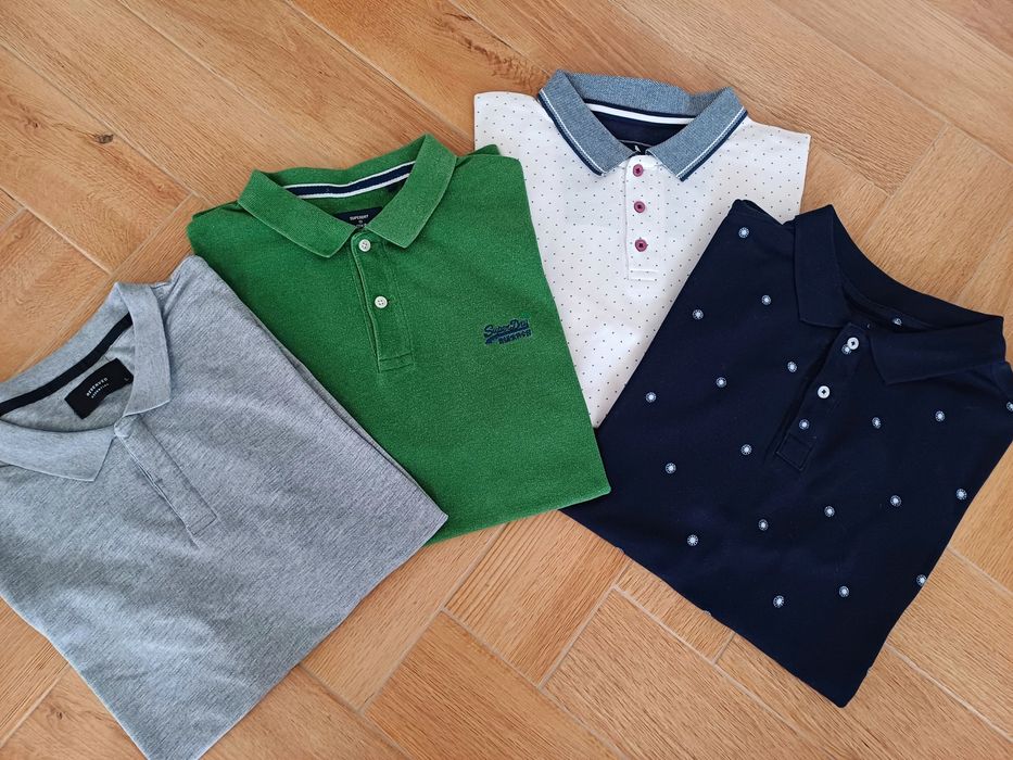 Zestaw podkoszulków polo