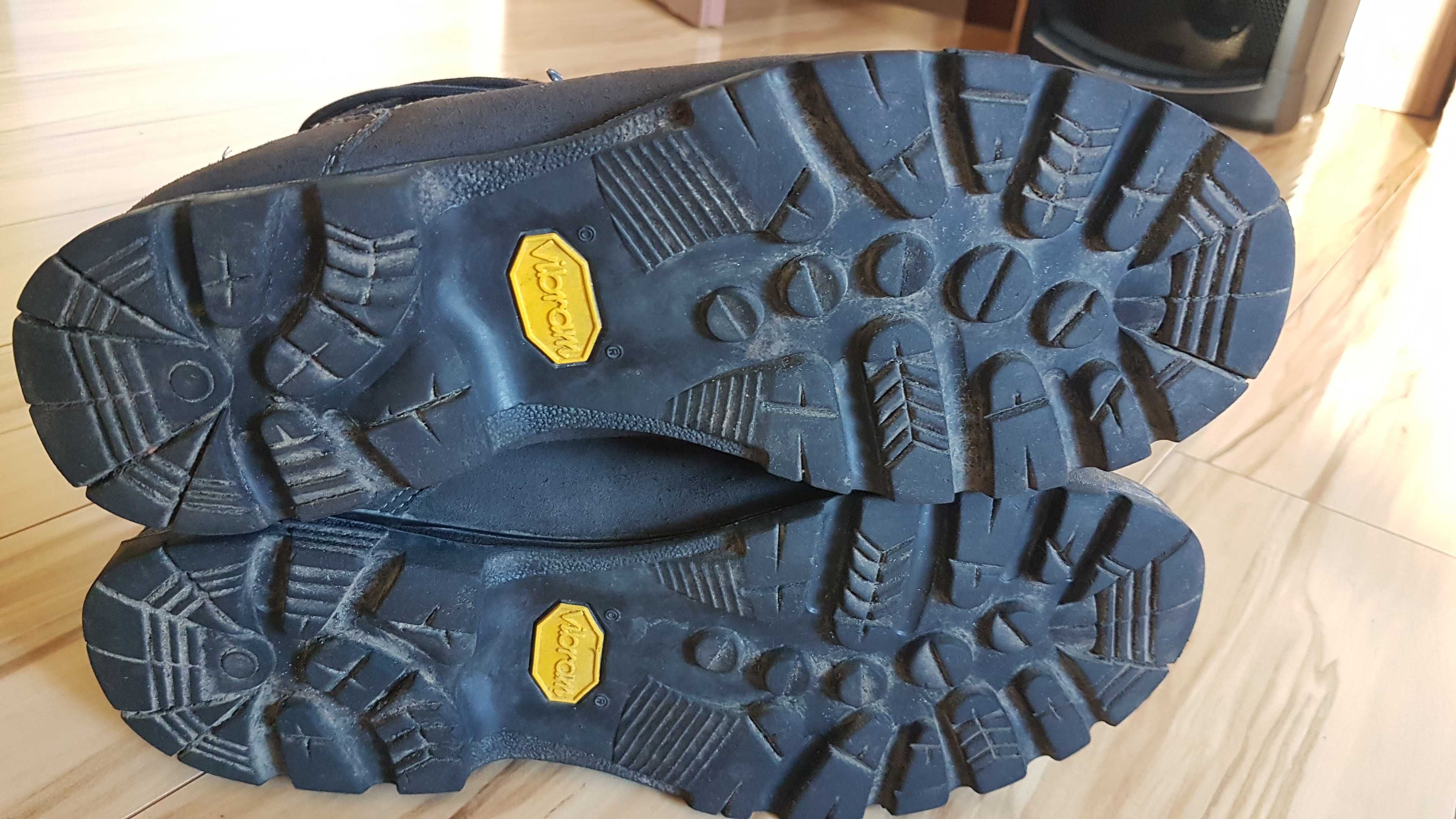 Buty trekkingowe AKU r. 46 Gore-Tex Vibram j. Meindl Lowa wkł. 30,8 cm