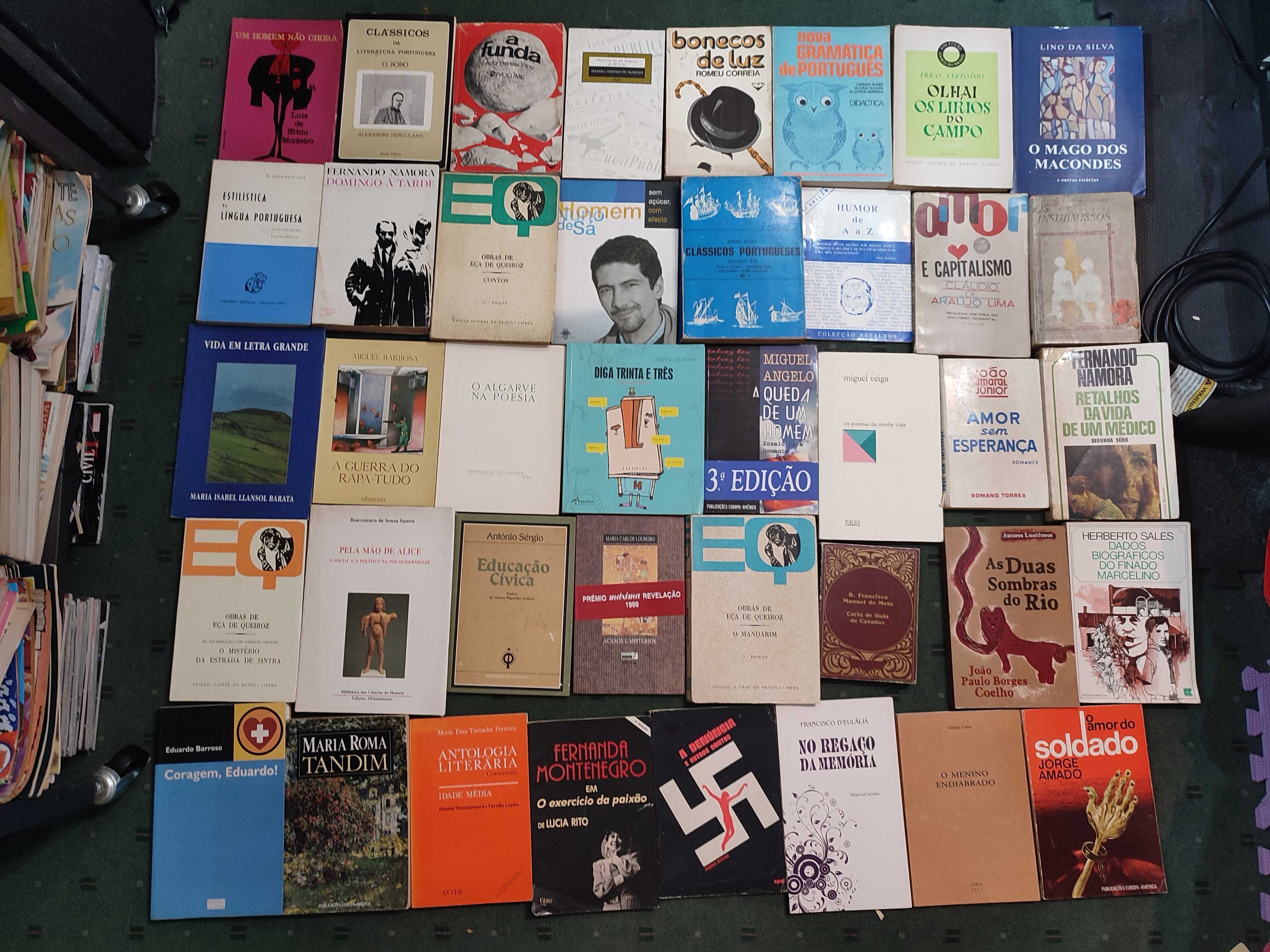 LIvros Autores Portugueses e Lusófonos - Cada 2 €