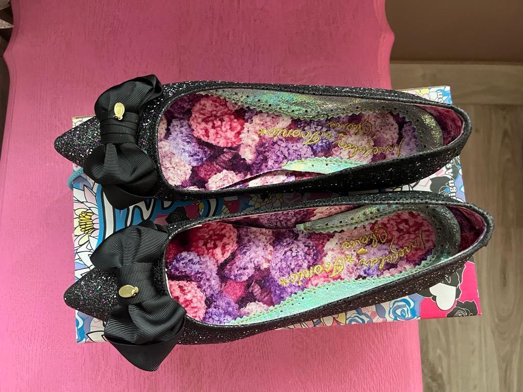 Balerinki brokatowe Irregular Choice 41