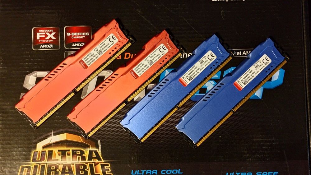 Комплект Gigabyte 970A-DS3P + AMD FX 8300 + 32Gb Kingston HyperX 1866