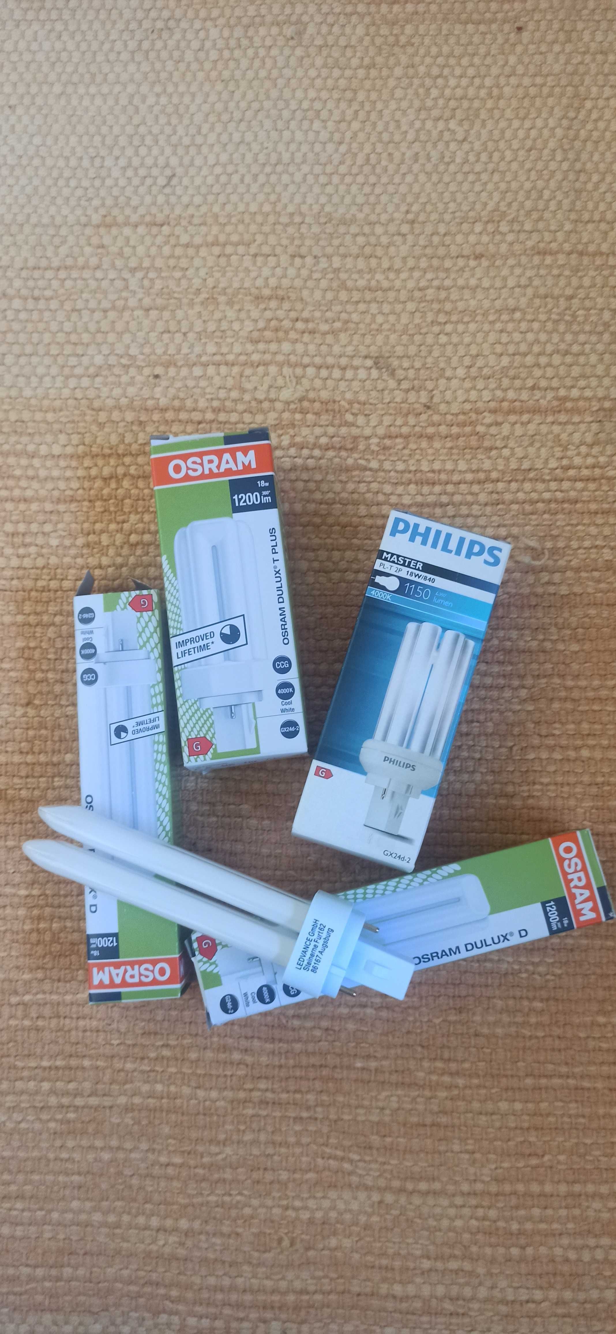 Lâmpadas de 2 pinos - OSRAM e Philips