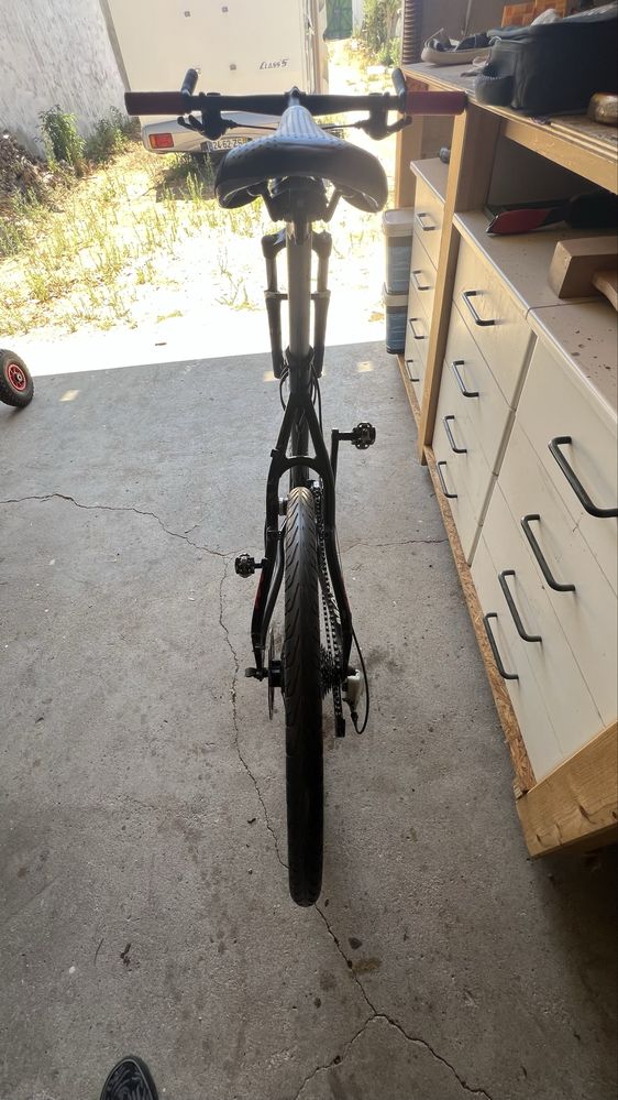 Bicicleta para rolo
