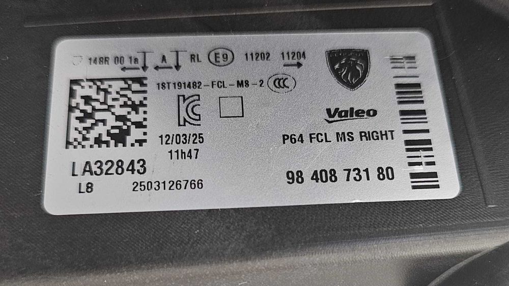 Led Diurno direito Peugeot 3008/5008 | 127786