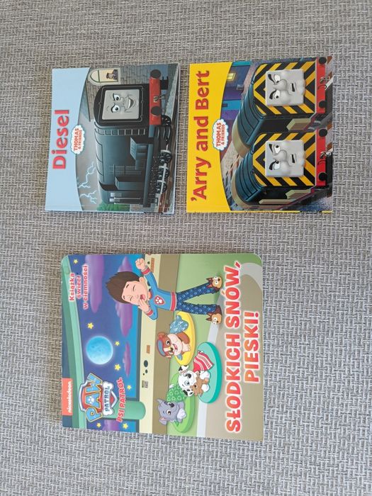 Zestaw książeczek dla dzieci Psi Patrol Słodkich snów pieski, Diesel,