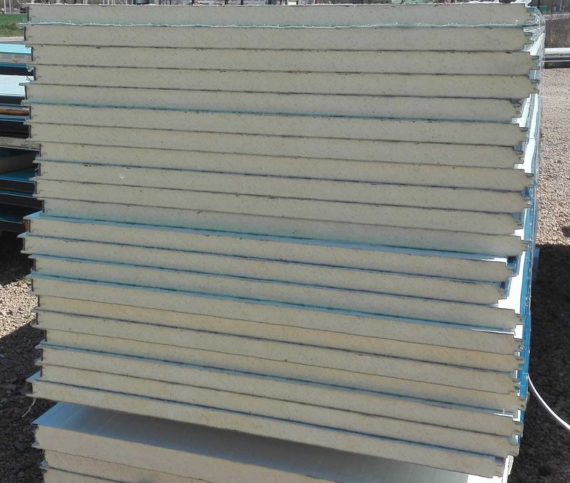 Płyta warstwowa płyty ścienne, dachowe PIR 40 mm NOWA II GATUNEK