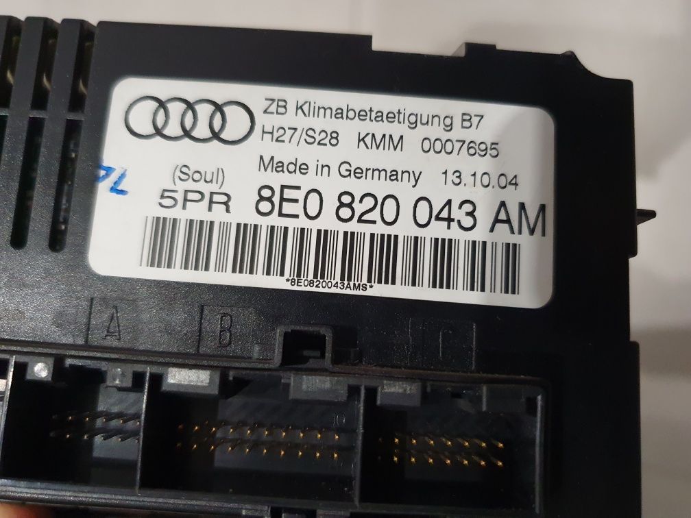 Audi a4 b6 b7 panel klimatyzacji 2 din
