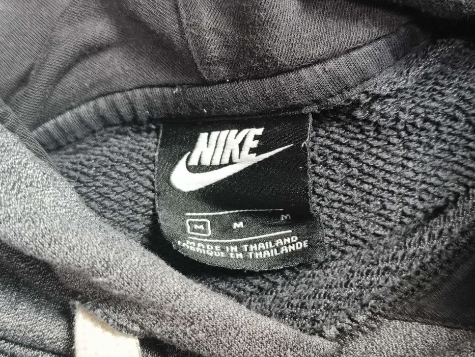 NIKE широке худі чоловіче сіре бавовна М