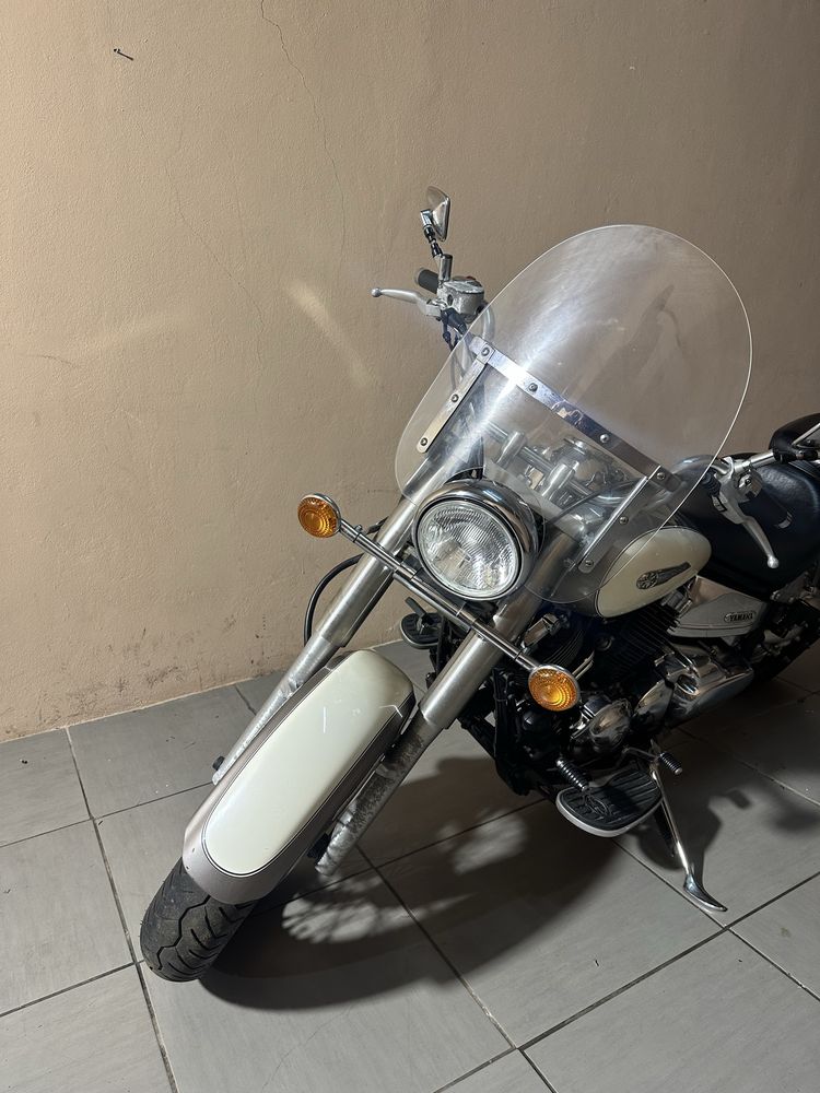 DragStar 650 Classic “Pearl White”