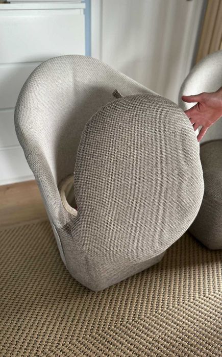 Dwa fotele + stolik kawowy Nowoczesny Komplet