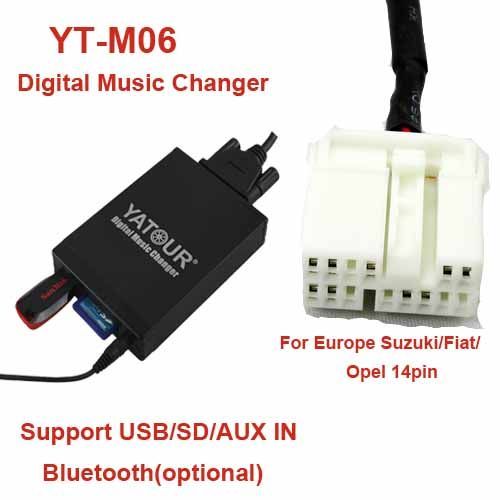 Suzuki usb aux Ятур Yatour для Clarion или PACR swift vitara sx4