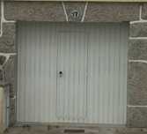Portao basculante com Porta
