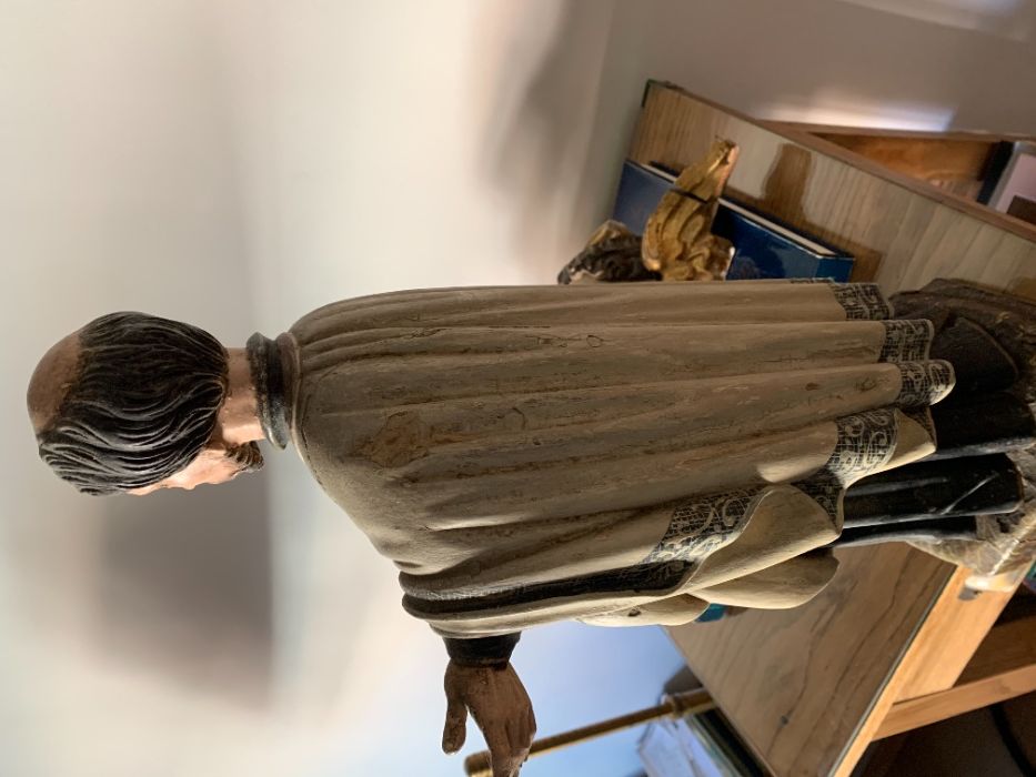 santo Inacio de Loyola/escultura arte sacra