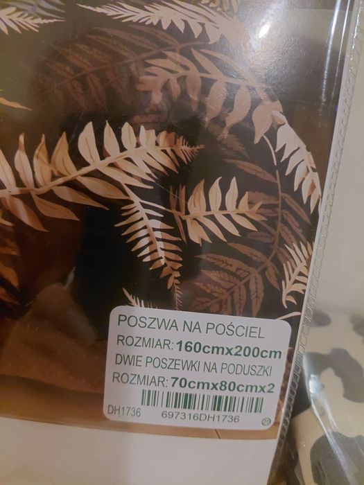 komplet  pościeli  160 x  200  dwie  poszewki