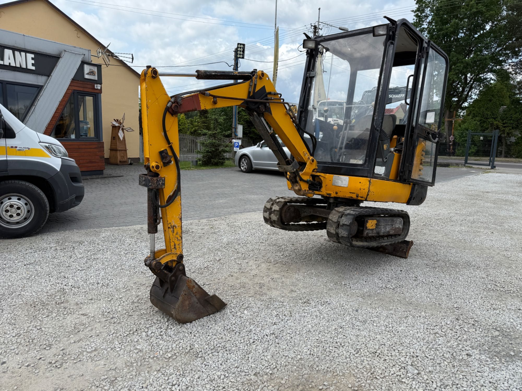 Mini koparka JCB 8015  z 1997r. STARA DOBRA KONSTRUKCJA 1,5t BRUTTO