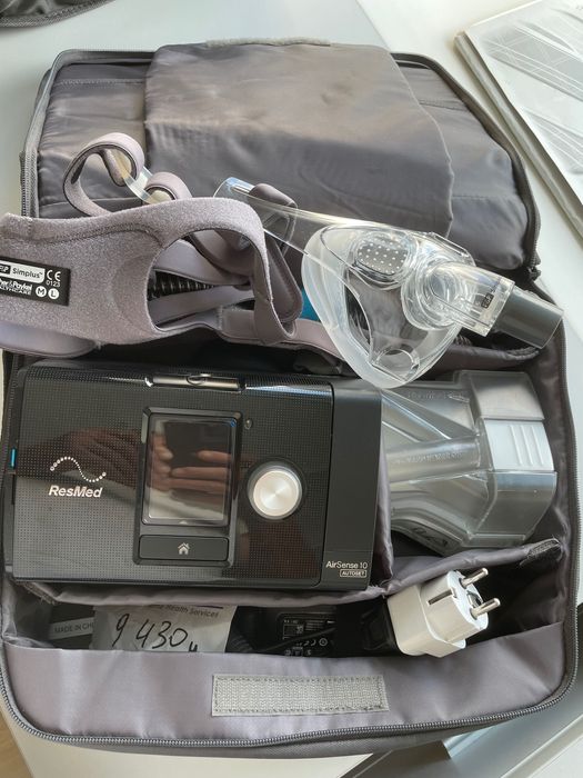 Resmed AirSense 10 AutoSet C-PAP ИВЛ аппарат для лечения храпа (апное)