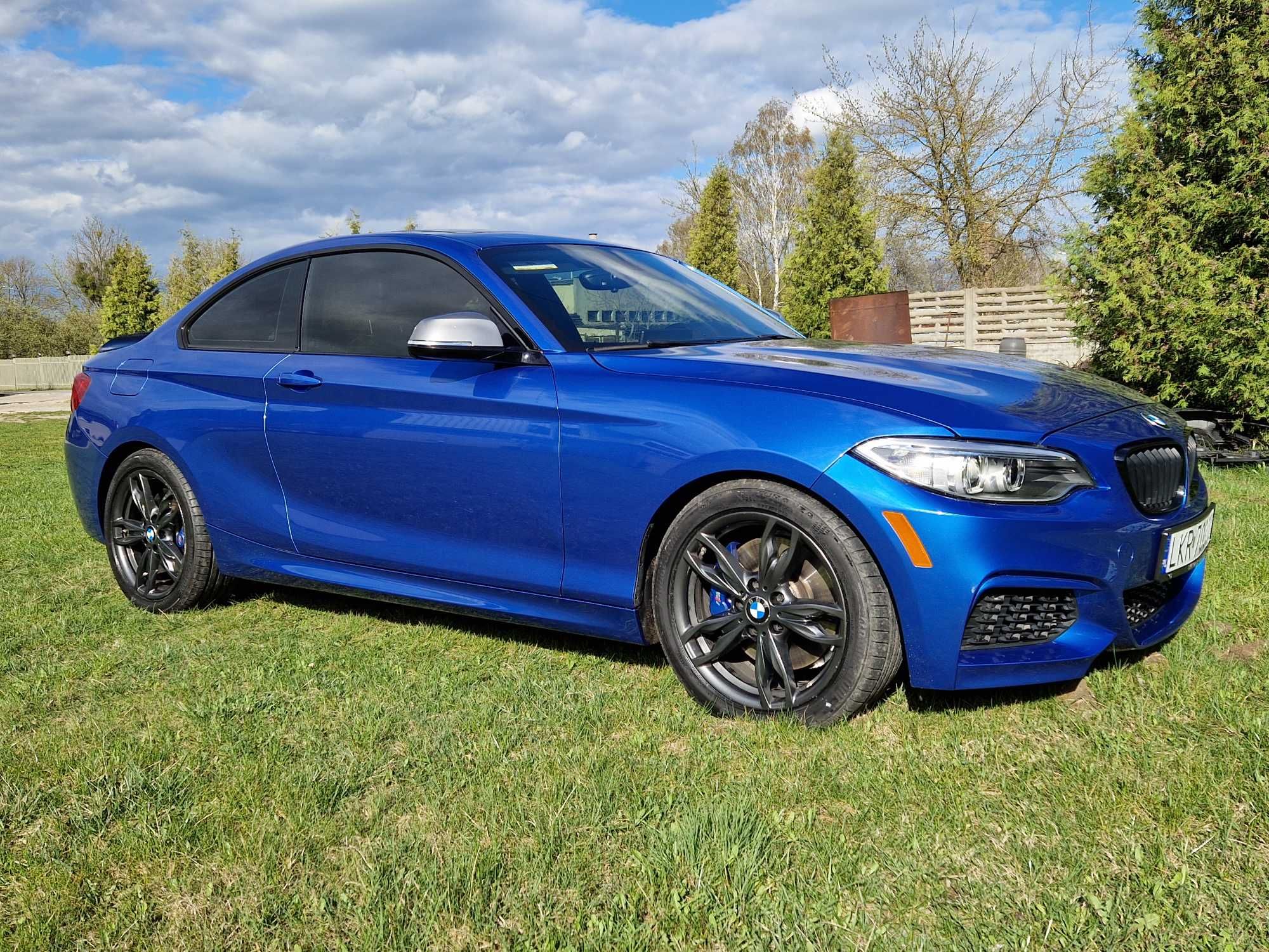 BMW M235i  Niebieska