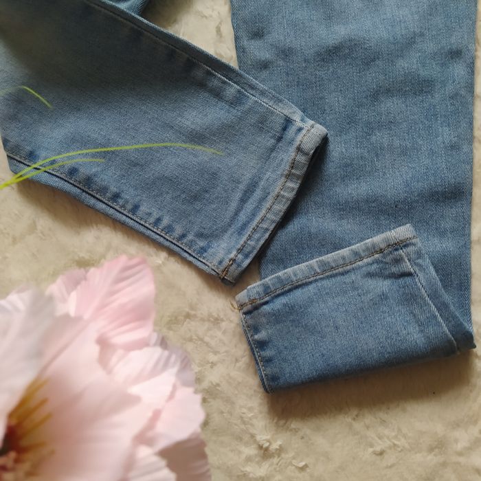 Jeansowe spodnie na gumie Carter’s 92 110 na ok. 24-36 m-cy unisex