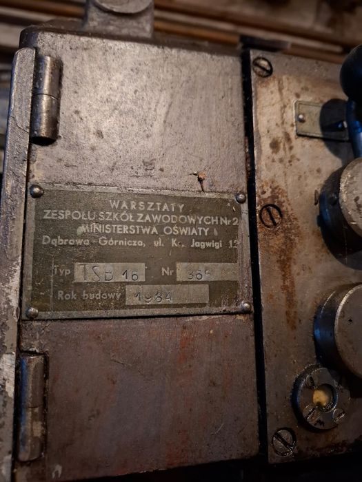 Tokarka TSB 16 Stan Bardzo Dobry