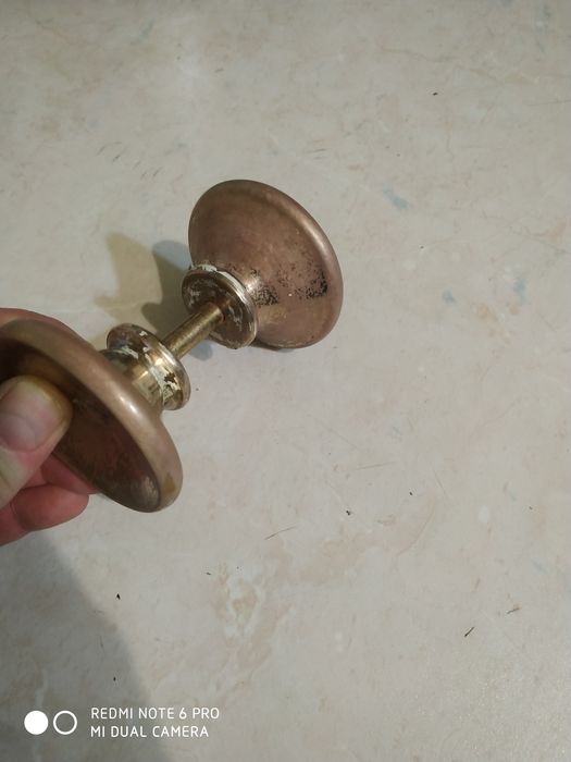 Ручка дверная латунная