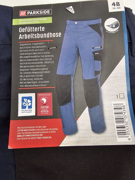 Spodnie robocze męskie