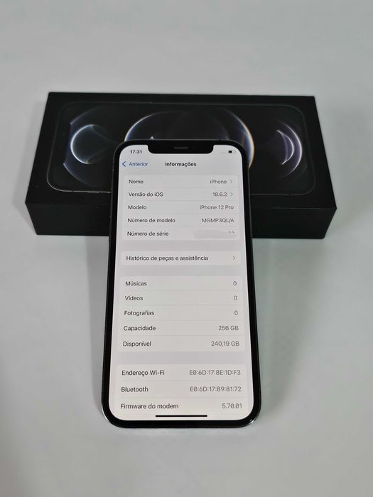 Iphone 12PRO 256GB.  77% Bateria. Excelente