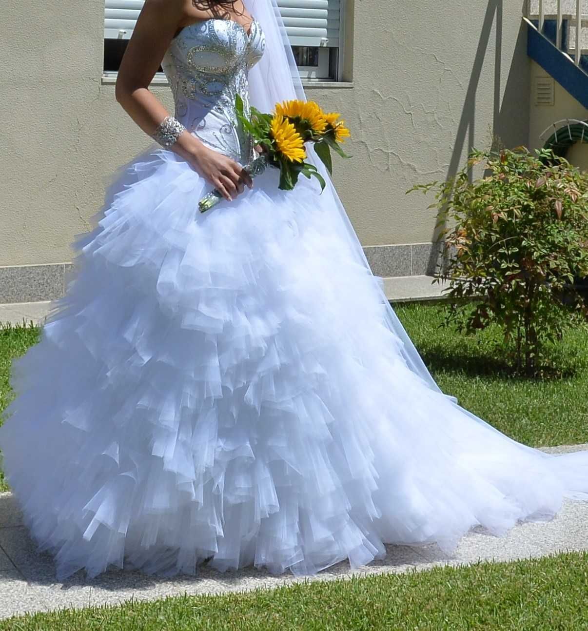 Vestido de noiva Branco