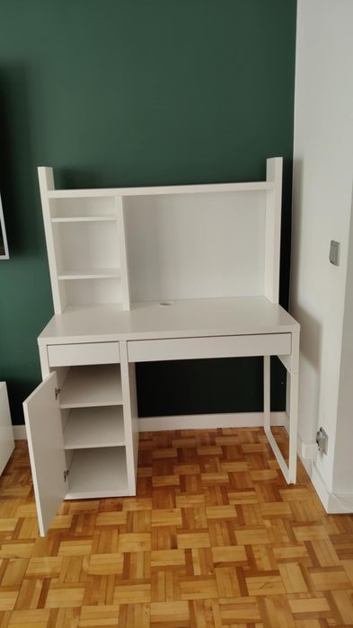 Sprzedam Białe biurko Ikea Micke z Nadstawką!!!