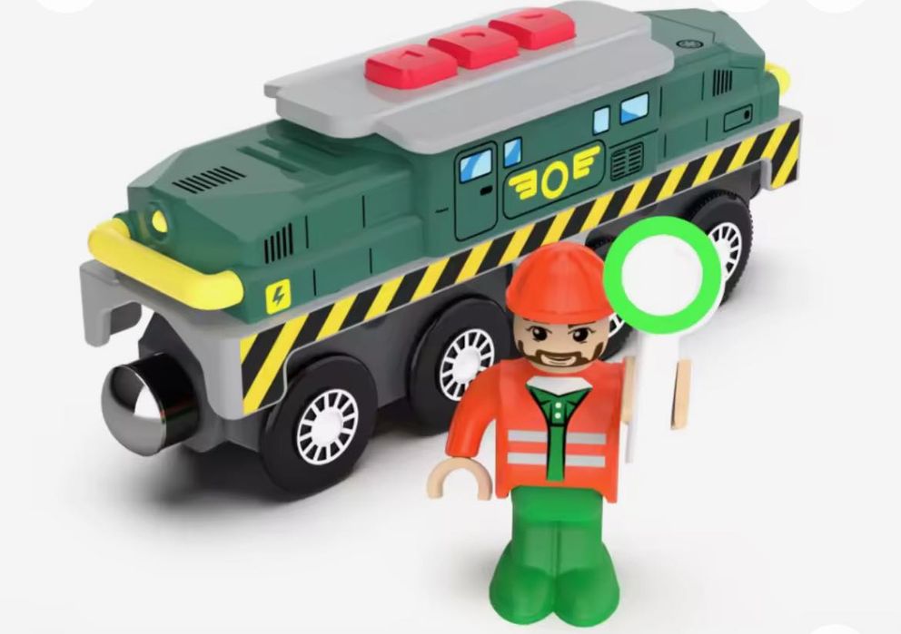 Локомотив для деревʼяної залізної дороги