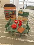 Sylvanian families - conjunto cozinha e mesa de jantar