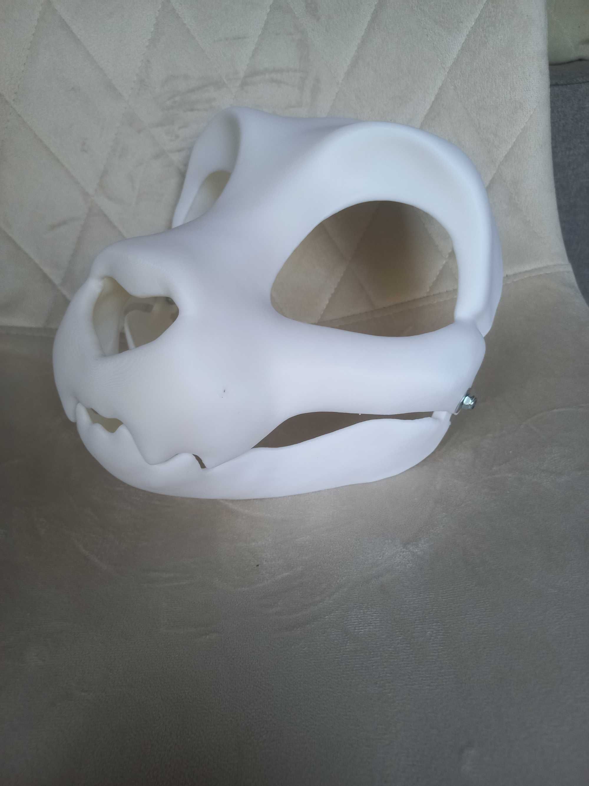Furry fursuit mask base cosplay kemono fursona maska baza cat toony