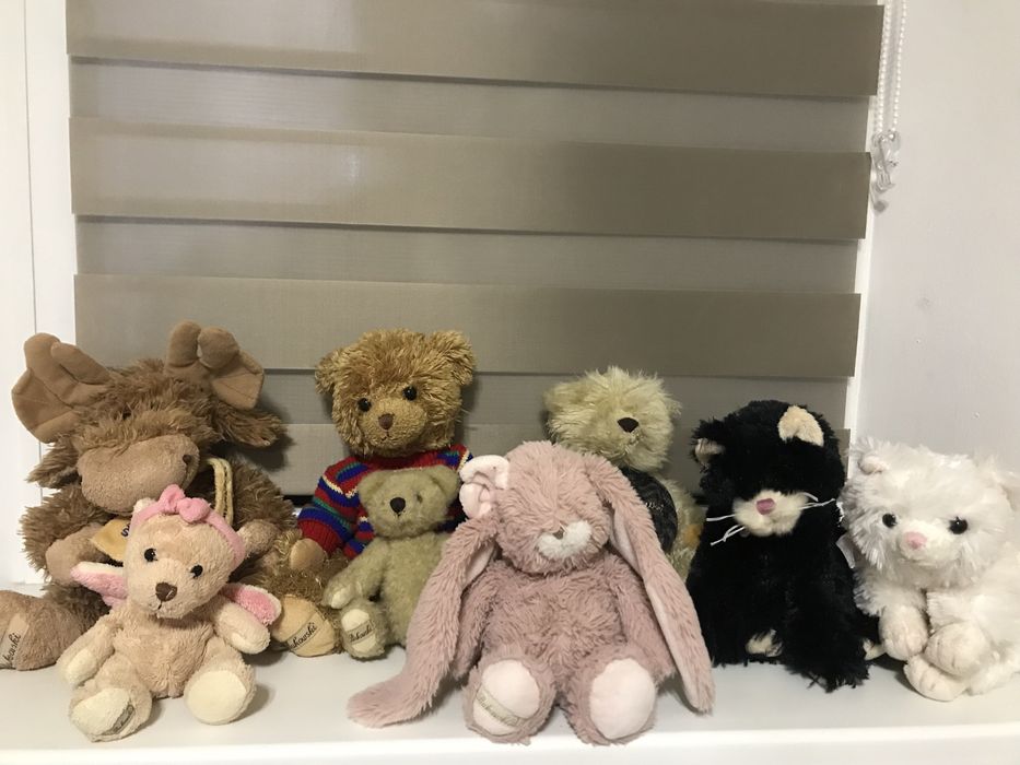 Мягкі іграшки Bukowski ведмедик олень кіт