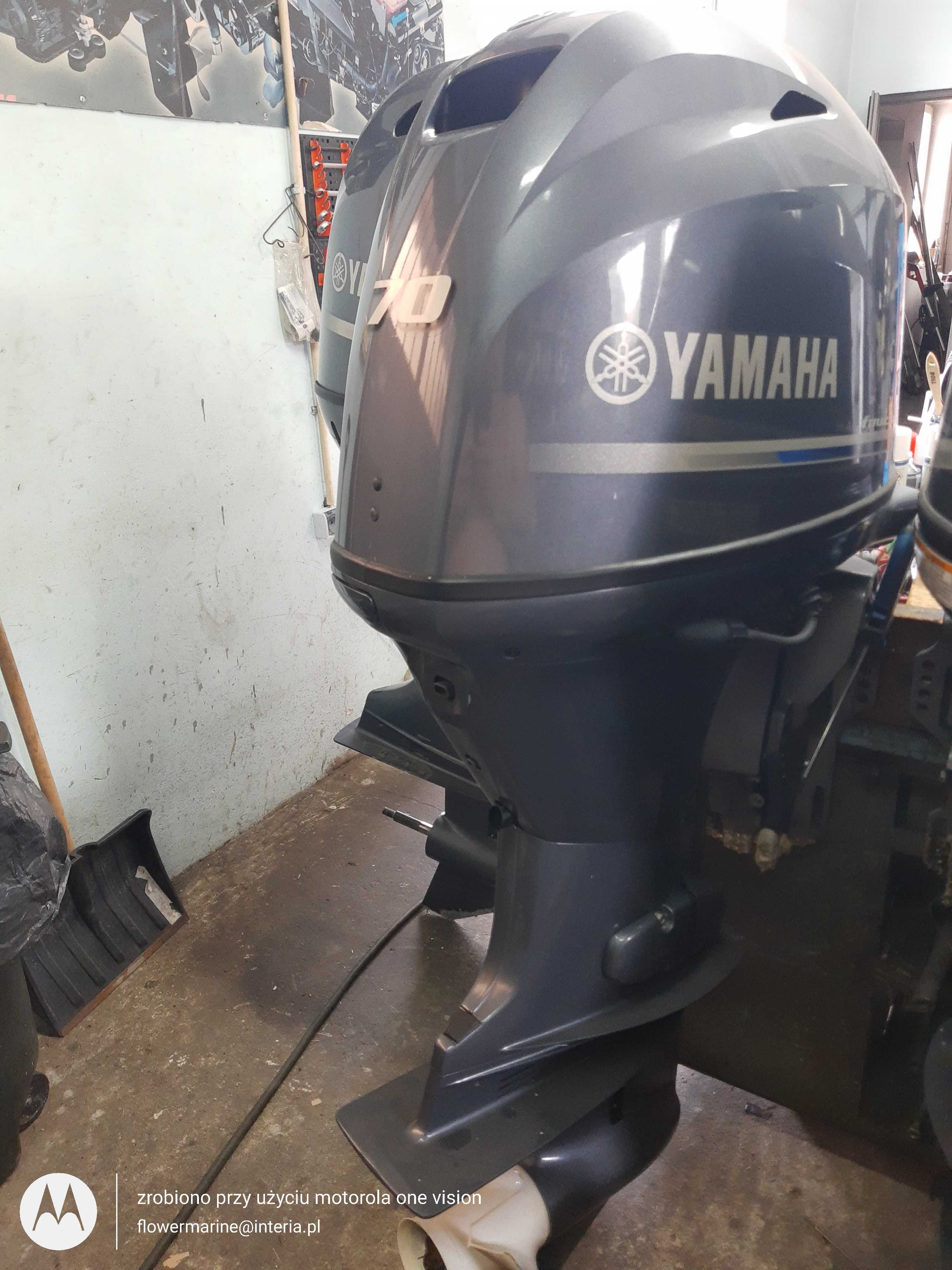 silnik zaburtowy yamaha f 70  2022 rok