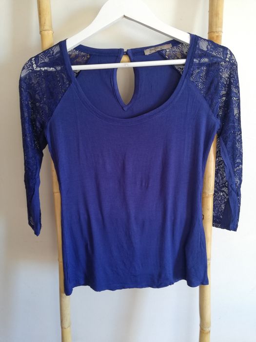 Camisola azul Bershka