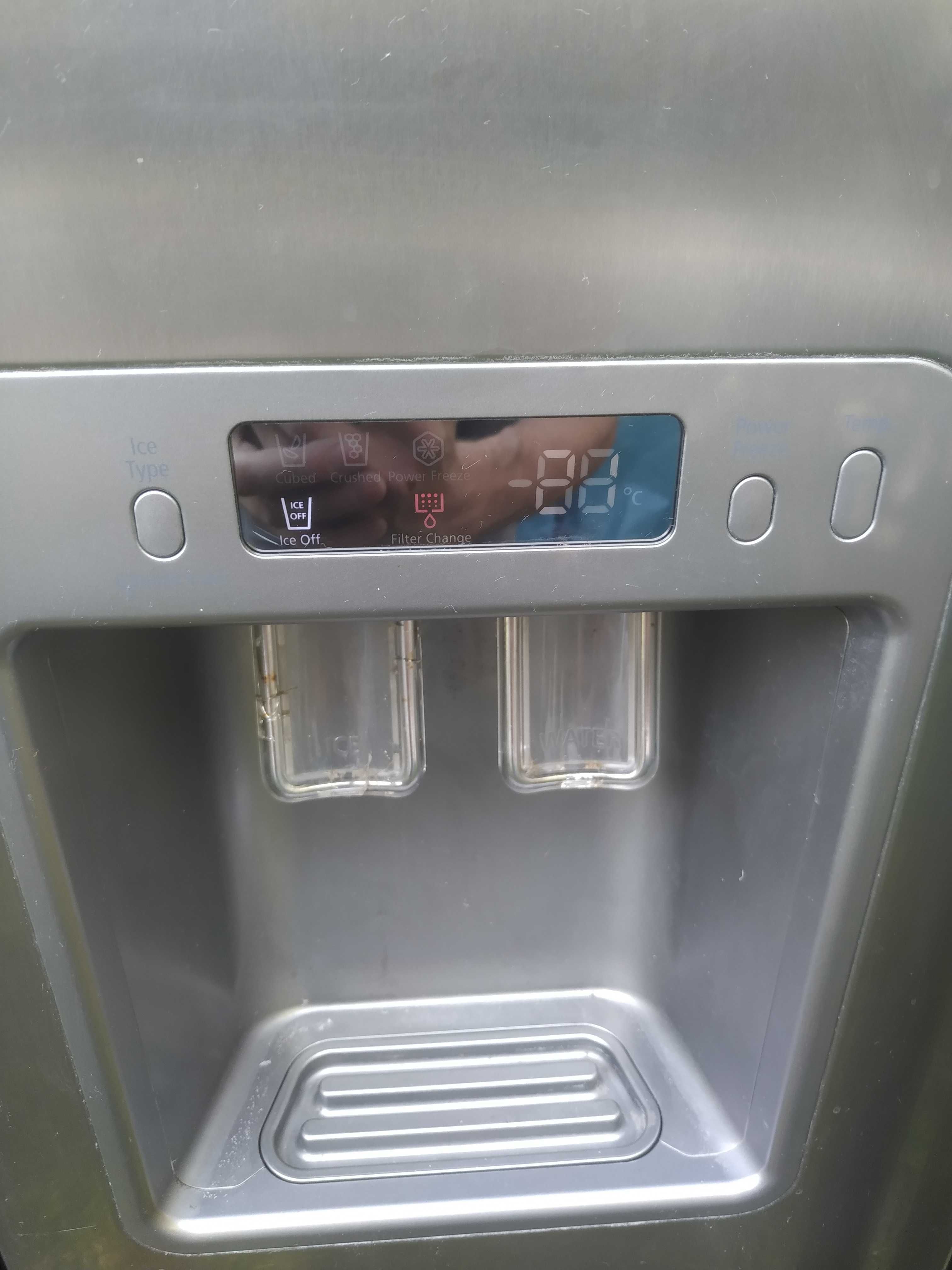 Lodówka Samsung RSJ1KERS dwu drzwiowa na części