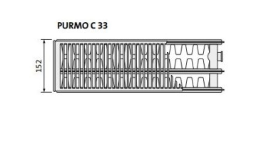 Grzejnik purmo C33 90x60x15cm